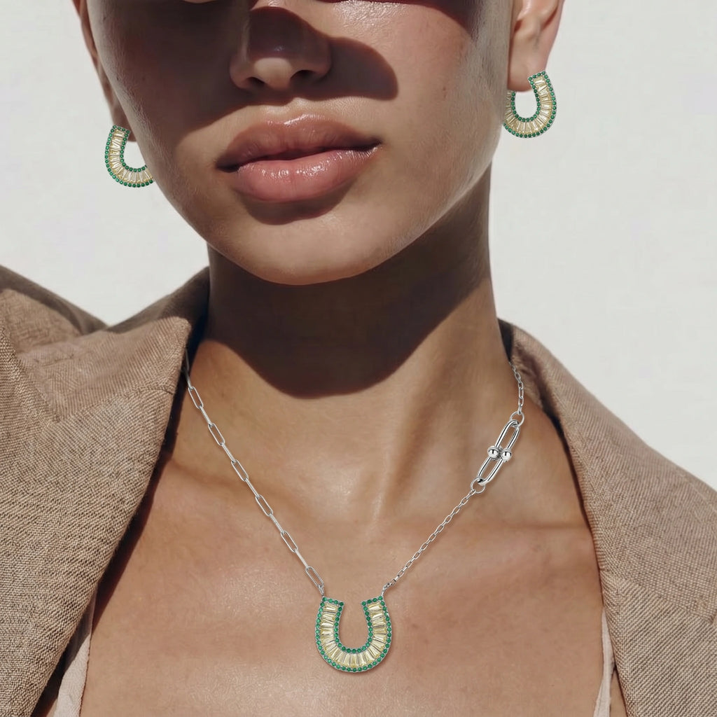 Conjunto Herradura de Jade