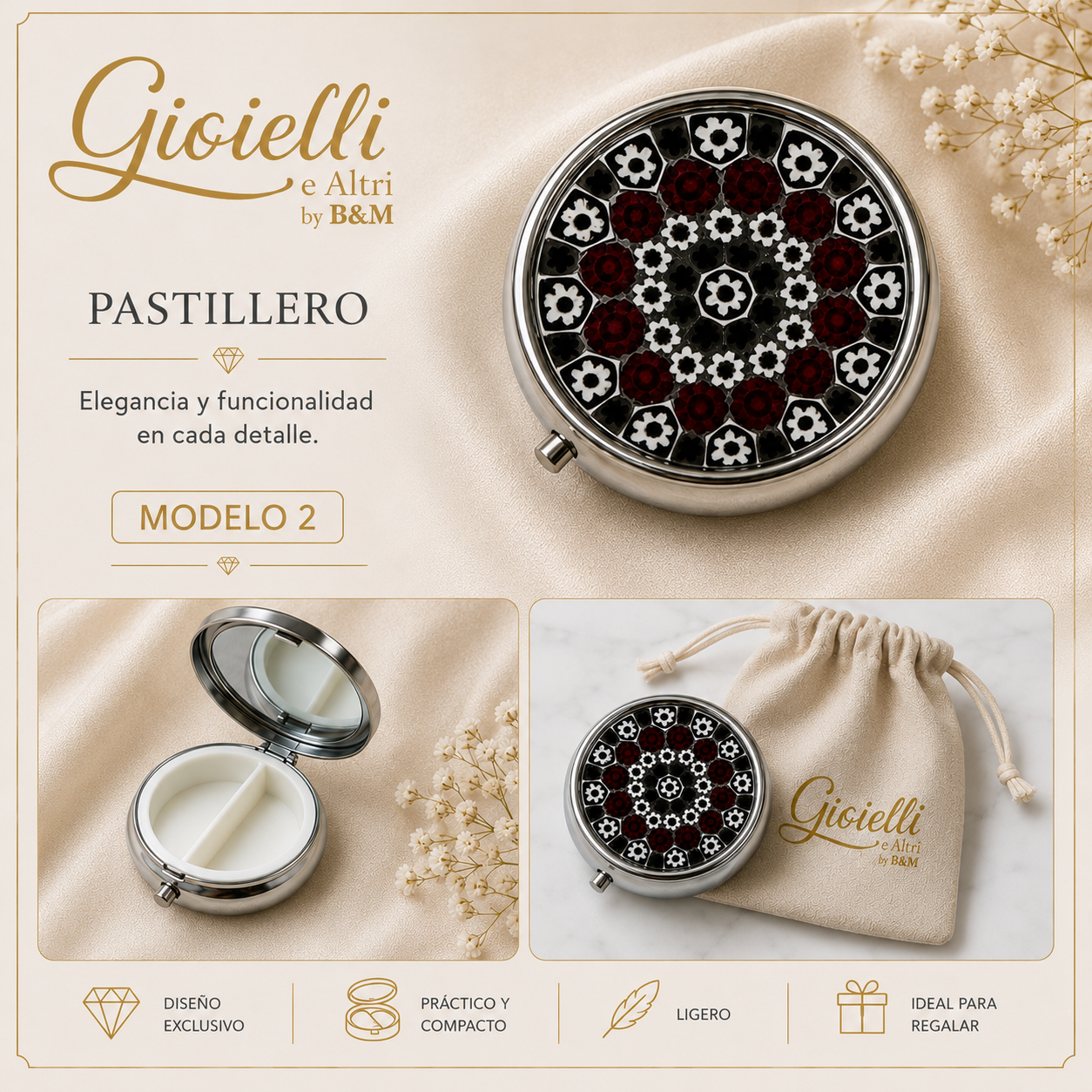 PASTILLERO MURANO MOSAICO