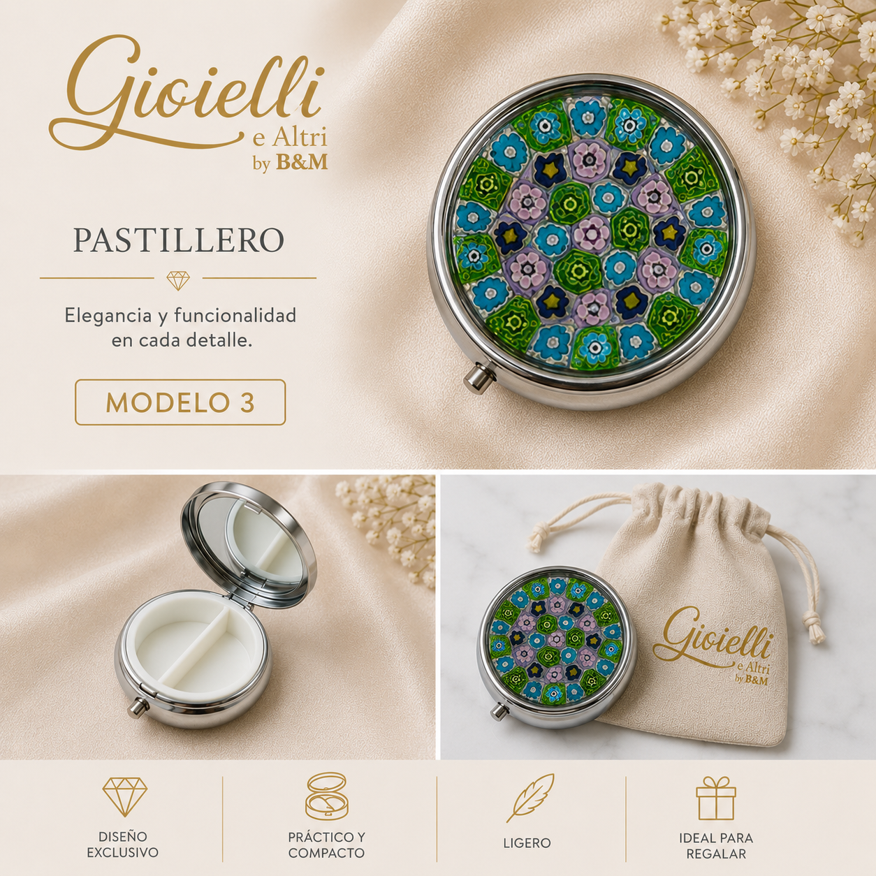 PASTILLERO MURANO MOSAICO