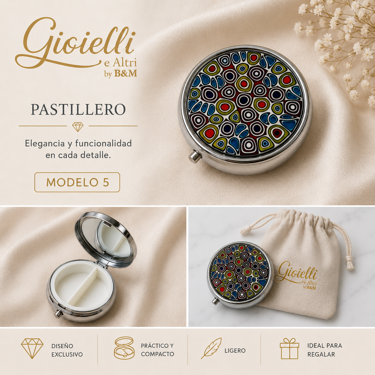 PASTILLERO MURANO MOSAICO
